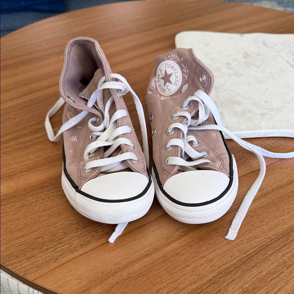 Converse Girl High-Top Sneakers - Picture 4 of 11